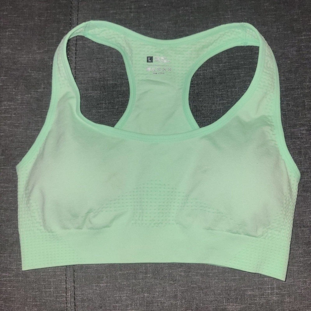 Nwot Mint Green Sports Bra large